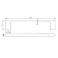 Load image into Gallery viewer, Premium VOG Collection light brushed brass hand towel rail by Aquaperla. Made from durable 304 stainless steel with advanced rust-proofing and a 5-year warranty.-Hand Towel Rail-Ezymall AU
