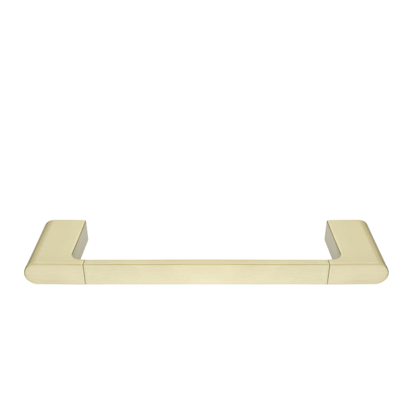 Premium VOG Collection light brushed brass hand towel rail by Aquaperla. Made from durable 304 stainless steel with advanced rust-proofing and a 5-year warranty.-Hand Towel Rail-Ezymall AU