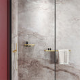 Load image into Gallery viewer, Add elegance with this 800mm towel rail in brushed brass gold. Made with zinc-alloy and brass. Shop now for fast Australia wide shipping.-Towel Rail-Ezymall AU
