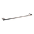 Load image into Gallery viewer, Add style to your bathroom with the VOG 800mm single towel rail in brushed nickel silver. Made from zinc-alloy and brass, this elegant towel rail offers durability and a sleek design. Ideal for any bathroom.-Towel Rail-Ezymall AU
