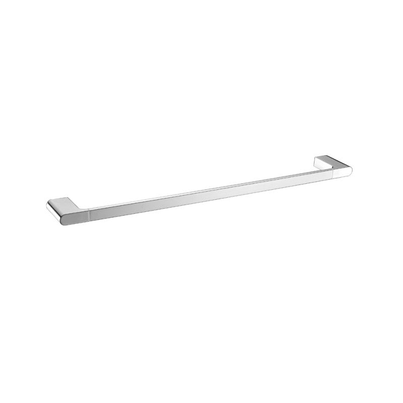 Complete your bathroom with the VOG 800mm single towel rail in chrome silver. Constructed from zinc-alloy and brass, this towel rail combines durability with a classic design. Perfect for any bathroom decor.-Towel Rail-Ezymall AU