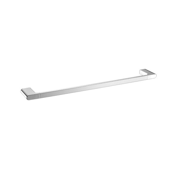 Complete your bathroom with the VOG 800mm single towel rail in chrome silver. Constructed from zinc-alloy and brass, this towel rail combines durability with a classic design. Perfect for any bathroom decor.-Towel Rail-Ezymall AU