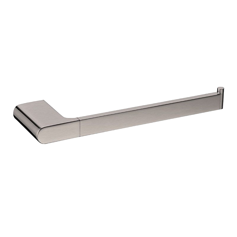 Add extra towel storage to your bathroom with this Zinc-Alloy and Brass Hand Towel Rail. Featuring a Brushed Nickel Silver finish, this towel rail is both stylish and functional. Part of the VOG collection.-Hand Towel Rail-Ezymall AU