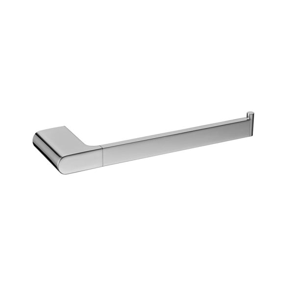 Add extra towel storage to your bathroom with this Zinc-Alloy and Brass Hand Towel Rail. Featuring a Chrome Silver finish, this towel rail is both stylish and functional. Part of the VOG collection.-Hand Towel Rail-Ezymall AU
