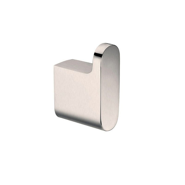 Organize your robes with the VOG Robe Hook in brushed nickel silver. Made from durable zinc-alloy and brass for lasting quality. Shop now at Ezymall!-Robe Hook-Ezymall AU