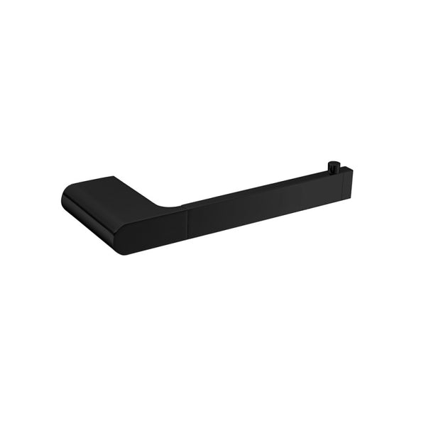 Complete your bathroom with the VOG Toilet Paper Holder in black. Made from durable zinc-alloy and brass for long-lasting use. Shop now at Ezymall!-Toilet Paper Holder-Ezymall AU